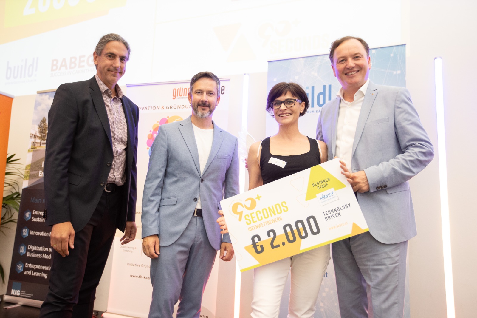 1. Platz beim Ideenwettbewerb 2024